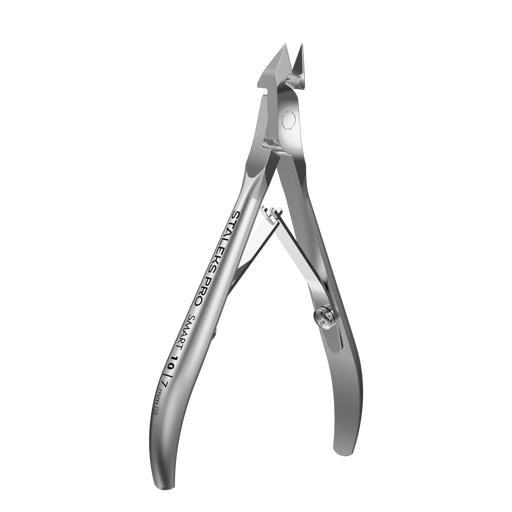 Nagelhautzange STALEKS SMART NS-10, Edelstahl, verkürzte Griffe, Klingenlängen 5/7 mm - Ivaka Store