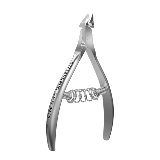 Nagelhautzange STALEKS SMART NS-30-5, Edelstahl, Spiralfeder, Klingenlängen 5 mm - Ivaka Store