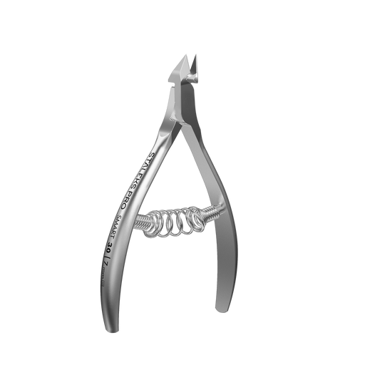 Nagelhautzange STALEKS SMART NS-30-7, Edelstahl, Spiralfeder, Klingenlängen 7 mm - Ivaka Store