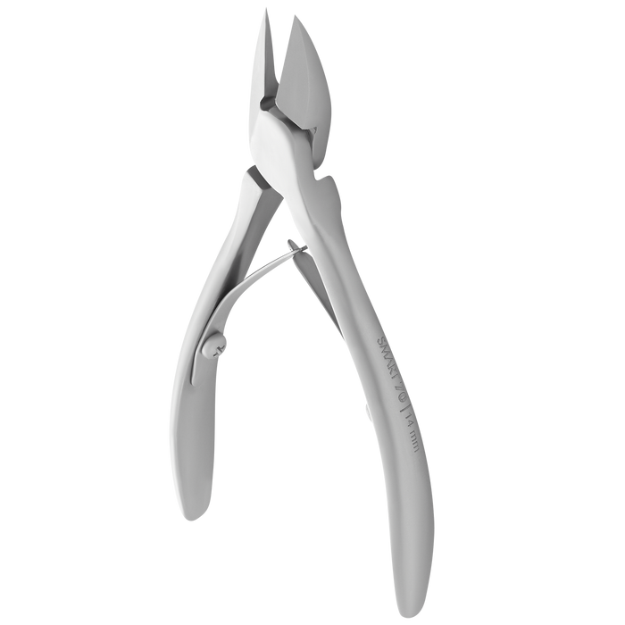 Robuste professionelle Nagelzange STALEKS SMART NS-70-14, Edelstahl, Klingenlänge 14 mm - Ivaka Store