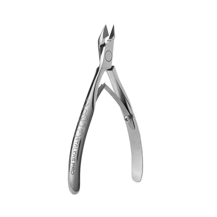 Nagelhautzange STALEKS EXCLUSIVE NX-20 mit Gravur, Edelstahl, diverse Klingenlängen und Designs - Ivaka Store