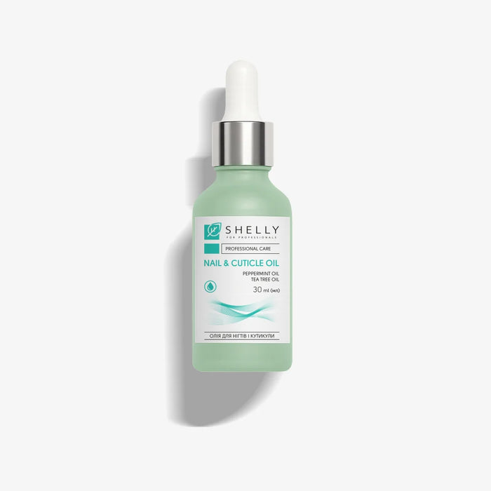 Shelly Nail and cuticle oil with moroccan mint extract and tea tree oil, 30 ml - Ivaka Store