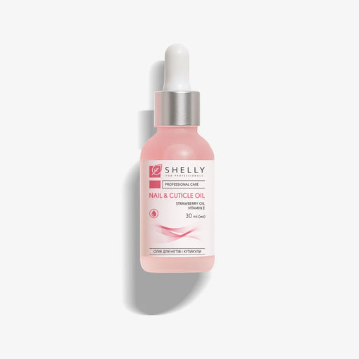 Shelly Nail and cuticle oil with strawberry extract and vitamin E, 3-30 ml - Ivaka Store