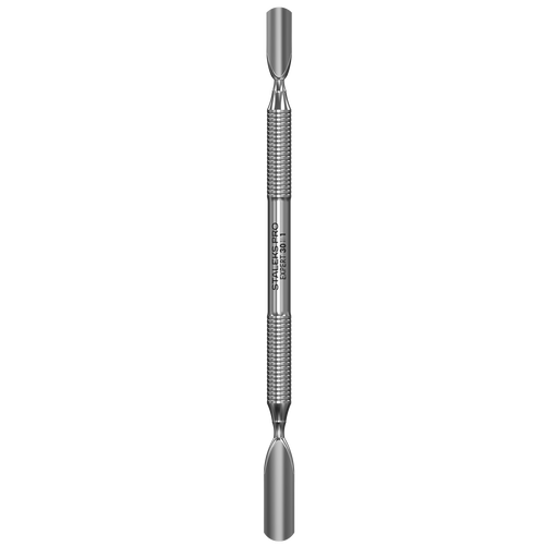 Pusher STALEKS EXPERT PE-30/1, Edelstahl, 156 mm, gerundet breit 9 mm / schmal 7 mm - Ivaka Store