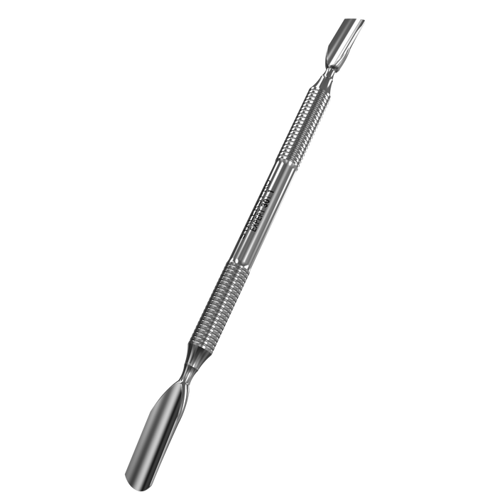 Pusher STALEKS EXPERT PE-30/1, Edelstahl, 156 mm, gerundet breit 9 mm / schmal 7 mm - Ivaka Store