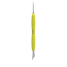 Doppelinstrument für Maniküre mit Silikongriff STALEKS UNIQ PQ-11/2Y (Ring + Hufstäbchen) - Ivaka Store