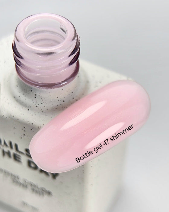 NAILSOFTHEDAY Bottle gel 47 shimmer, 10 ml - Ivaka Store