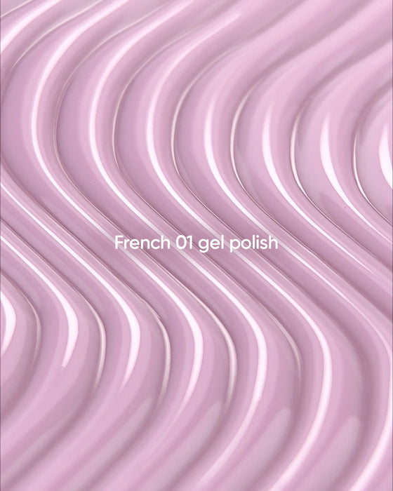 NAILSOFTHEDAY Gel Polish French 01, 10 ml - Ivaka Store
