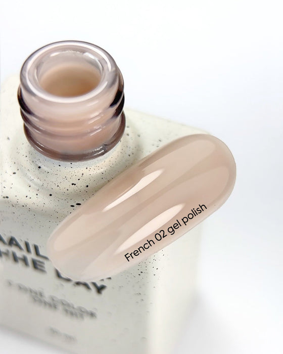 NAILSOFTHEDAY Gel Polish French 02, 10 ml - Ivaka Store