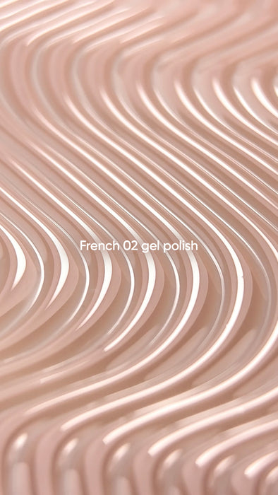 NAILSOFTHEDAY Gel Polish French 02, 10 ml - Ivaka Store