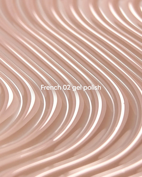 NAILSOFTHEDAY Gel Polish French 02, 10 ml - Ivaka Store