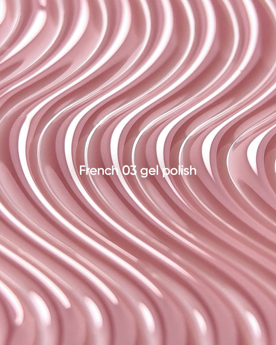 NAILSOFTHEDAY Gel Polish French 03, 10 ml - Ivaka Store
