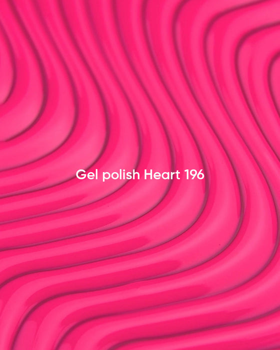 NAILSOFTHEDAY Gel Polish Heart-196, 10 ml