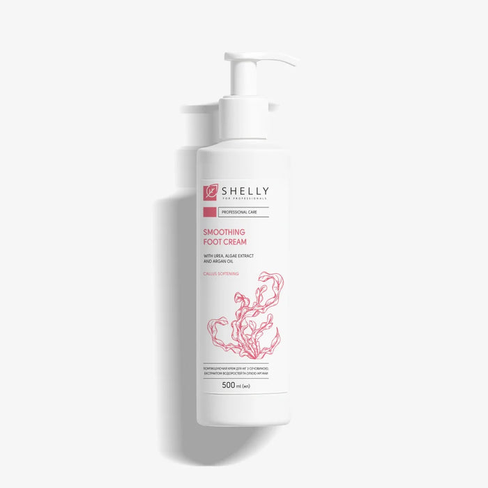 Shelly Softening foot cream with urea, algae extract and argan oil, 45 ml / 250 ml / 500 ml - Ivaka Store