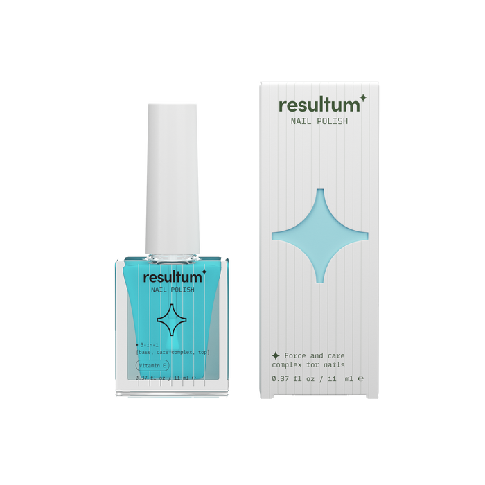 Resultum Nail Polish 3-in-1: base, care complex, top, 11 ml (transparent)