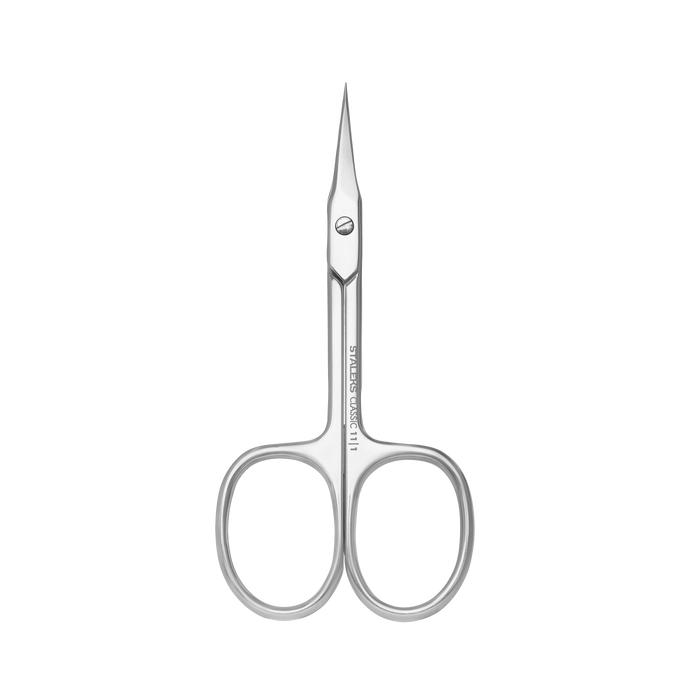 Nagelhautschere STALEKS CLASSIC SC-11/1, gebogene Klinge “Turmspitze” 25 mm, Edelstahl - Ivaka Store