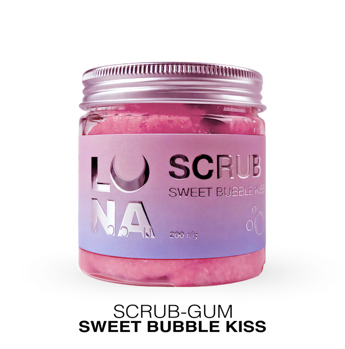 Lunamoon Scrub Sweet Bubble Kiss (200ml)