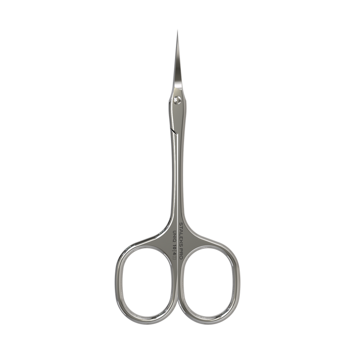 Nagelhautschere STALEKS UNIQ SQ-10/4 “Ballerina”, verlängerte Griffe, Klinge klassisch gebogen - Ivaka Store