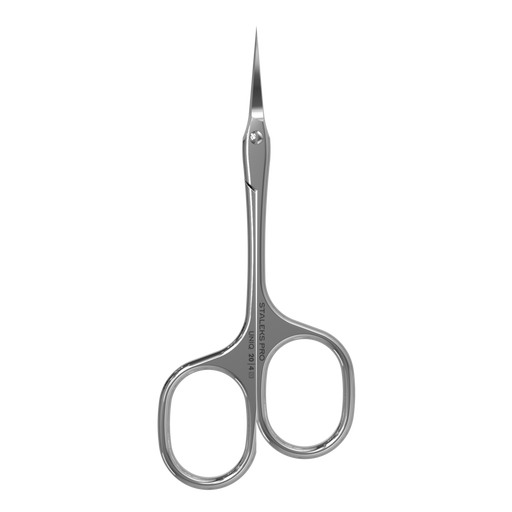 Nagelhautschere STALEKS UNIQ SQ-20/4, asymmetrische Griffe, Klinge klassisch gebogen - Ivaka Store