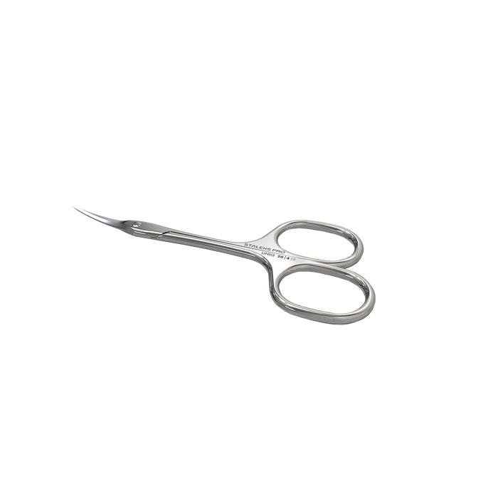 Nagelhautschere STALEKS UNIQ SQ-20/4, asymmetrische Griffe, Klinge klassisch gebogen - Ivaka Store