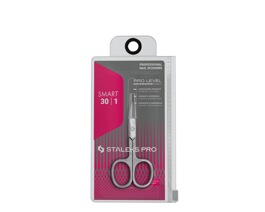 Nagelschere STALEKS Smart SS-30/1, Edelstahl, Klinge 30 mm - Ivaka Store