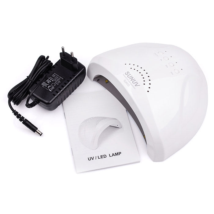 LED/UV Nail Lamp SUNUV SUN1 48W, White