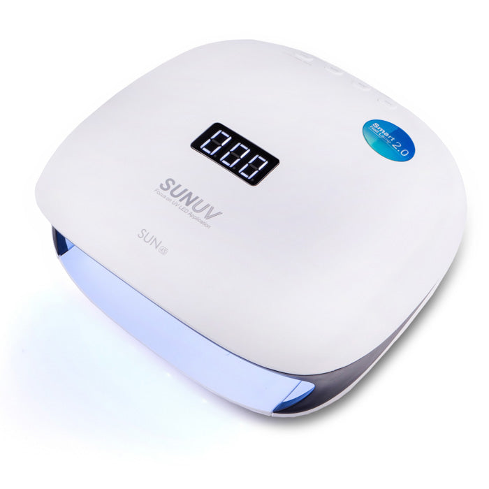 LED/UV Nail Lamp SUNUV SUN4S White/Black 48W