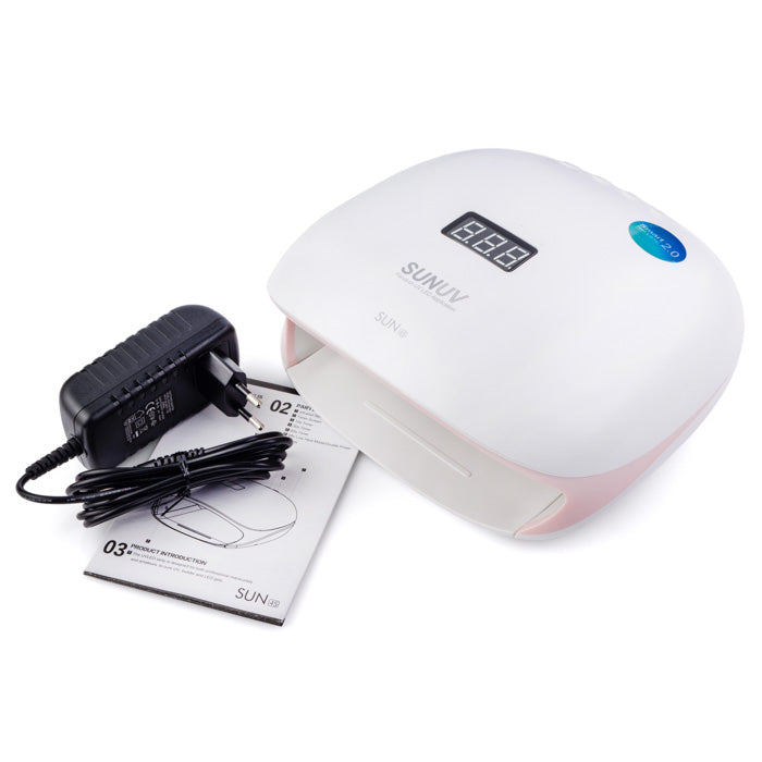LED/UV Nail Lamp SUNUV SUN4S White/Pink 48W - Ivaka Store