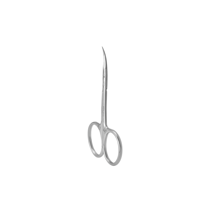 Nagelhautschere STALEKS EXCLUSIVE SX-20/2M, abgeknickte Griffe und klassische Klingenform (Magnolia) - Ivaka Store