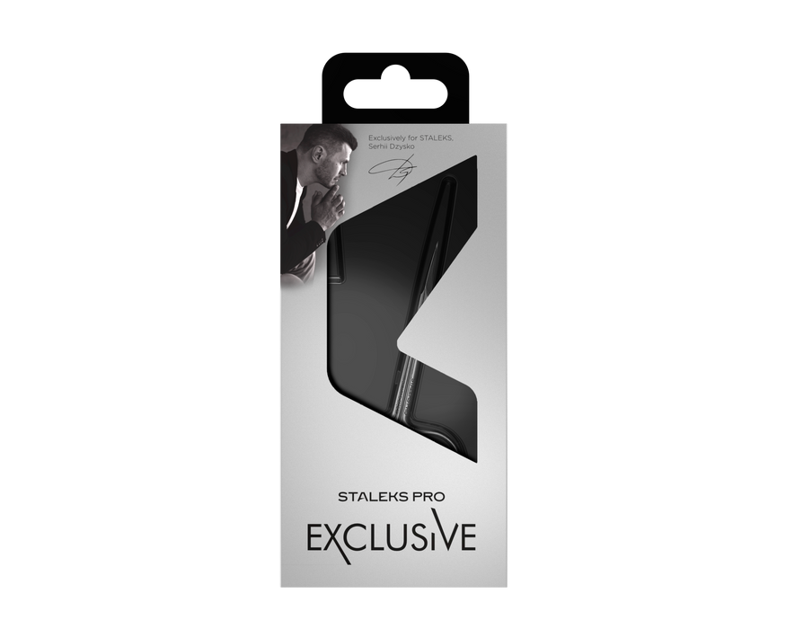 Nagelhautschere STALEKS EXCLUSIVE SX-21/2M, abgeknickte Griffe und Klinge mit Haken (Magnolia) - Ivaka Store