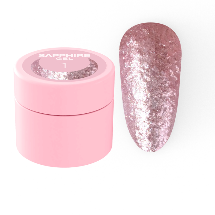 Lunamoon Sapphire Gel nr1 5ml - Ivaka Store