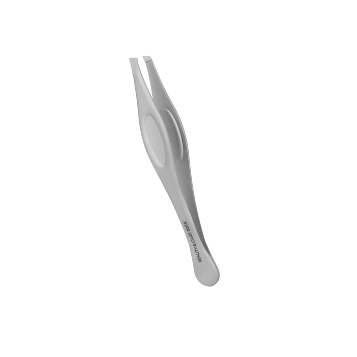 Augenbrauen-Pinzette STALEKS Beauty&Care TBC-20/4, abgeschrägte Kanten 4 mm - Ivaka Store