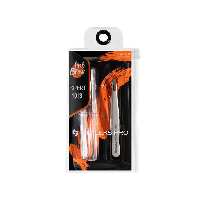 Augenbrauen-Pinzette STALEKS EXPERT TE-10/3 - Ivaka Store