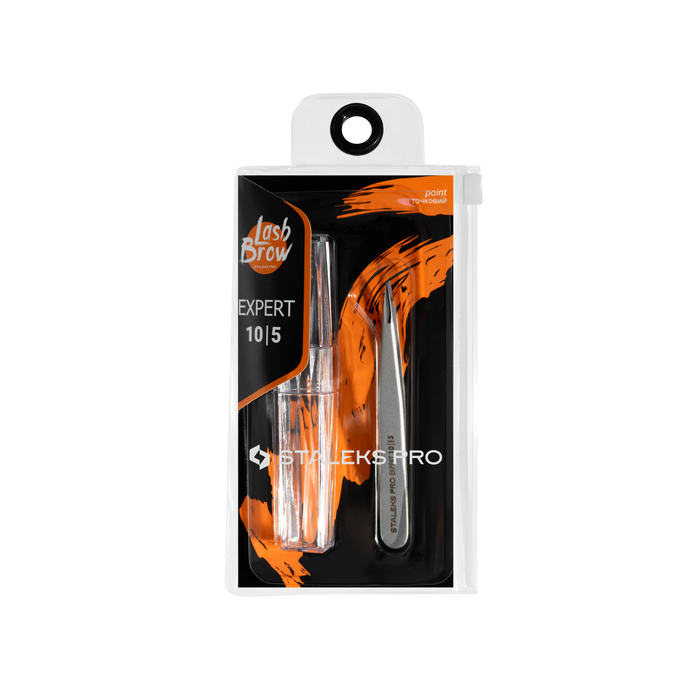 Augenbrauen-Pinzette STALEKS EXPERT TE-10/5 - Ivaka Store