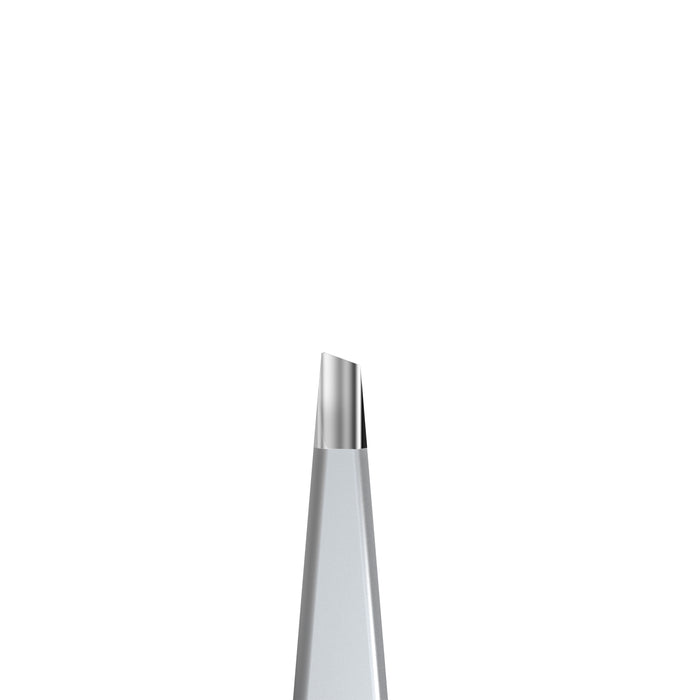 Kompakte Augenbrauen-Pinzette mit abgeschrägten schmalen Kanten STALEKS EXPERT TE-61/4 - Ivaka Store