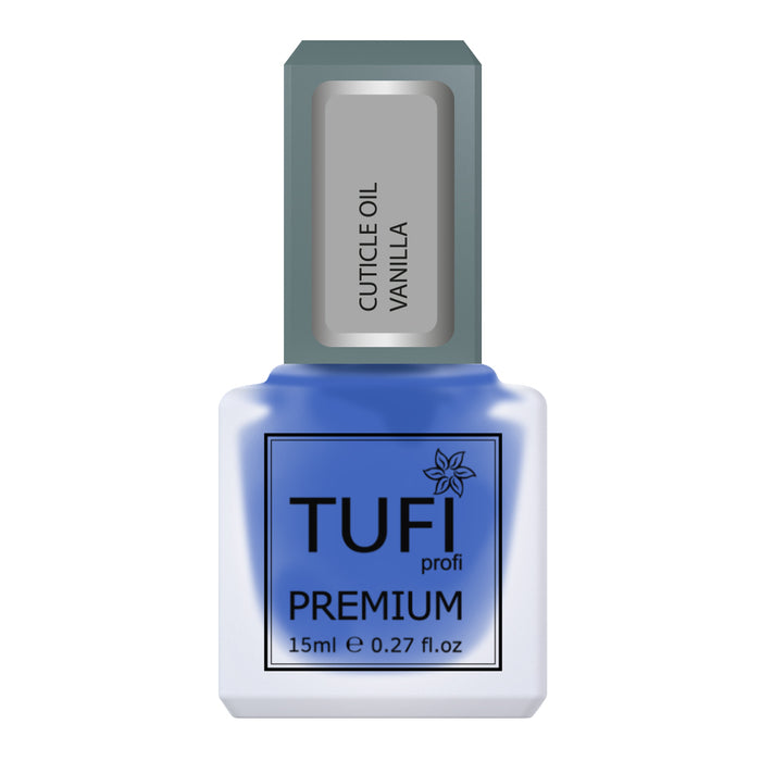 Nagelhautöl TUFI profi PREMIUM mit Vanilla, Pinsel 15 ml