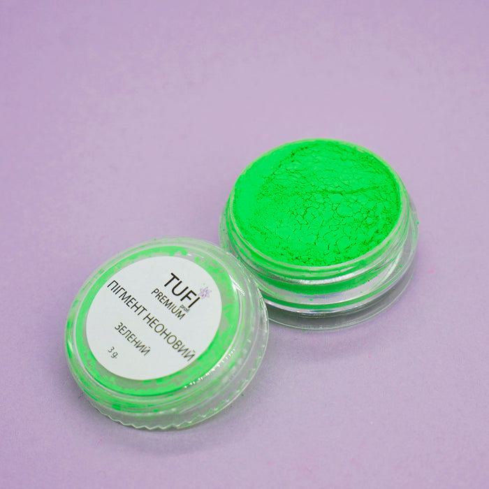 Pigment Pulver TUFI profi PREMIUM Neon grün 3 g