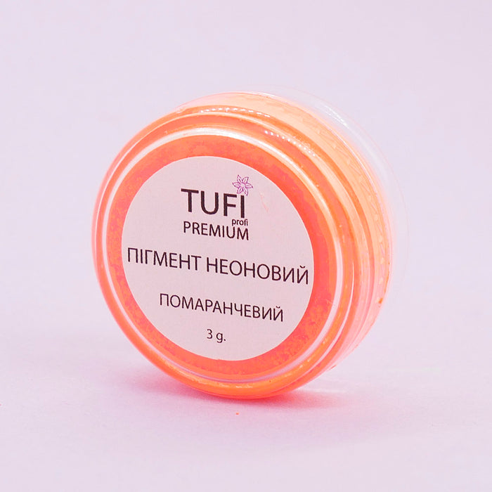 Pigment Pulver TUFI profi PREMIUM Neon Orange 3 g