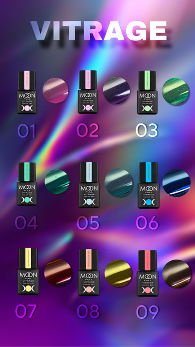 Moon Full VITRAGE Collor Gel 8ml №09 - Ivaka Store