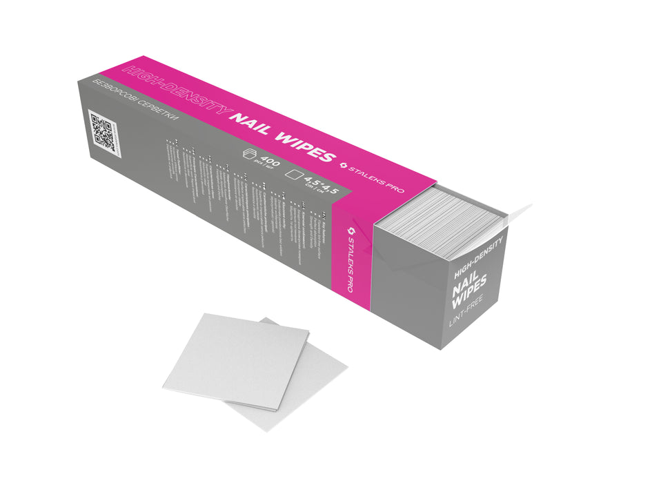 Perforierte fusselfreie Tücher STALEKS SMART mit erhöhter Dichte WS-400/1, 400 Stück - Ivaka Store