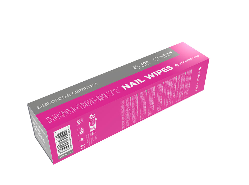 Perforierte fusselfreie Tücher STALEKS SMART mit erhöhter Dichte WS-400/1, 400 Stück - Ivaka Store