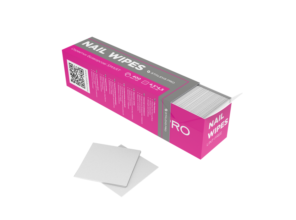 Perforierte fusselfreie Tücher STALEKS SMART WS-400, 400 Stück - Ivaka Store