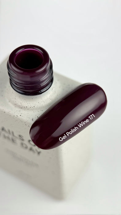 NAILSOFTHEDAY Gel polish Wine-171, 10 ml AUTUMN 2025 - Ivaka Store