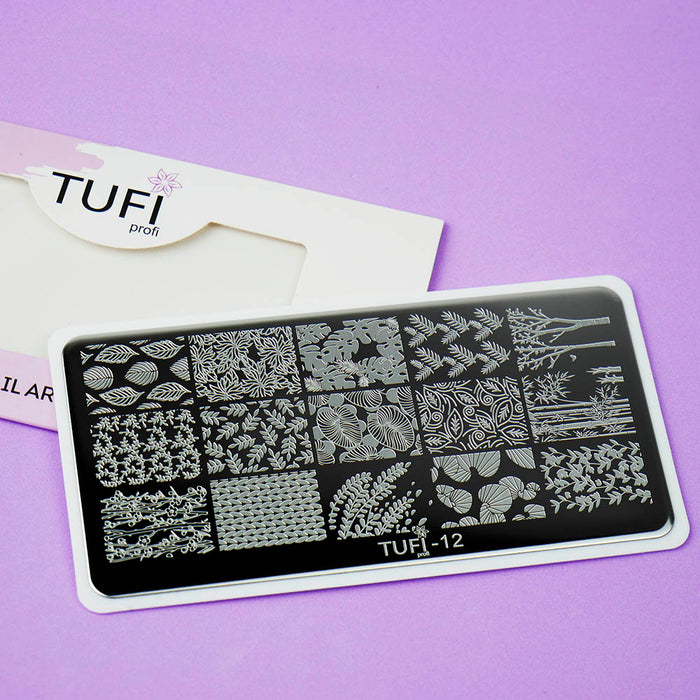 Stamping-Schablone TUFI profi PREMIUM Nr. 12