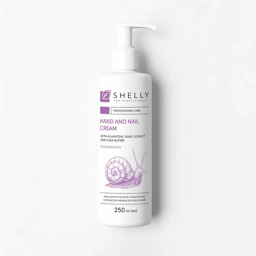 Shelly Cream for hands and nails with allantoin, snail extract and shea butter, 45ml / 250ml / 500ml - Ivaka Store