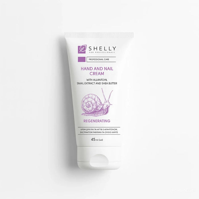 Shelly Cream for hands and nails with allantoin, snail extract and shea butter, 45ml / 250ml / 500ml - Ivaka Store