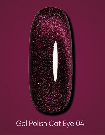 DARK Gel Polish Cat Eye 04, 10 ml - Ivaka Store