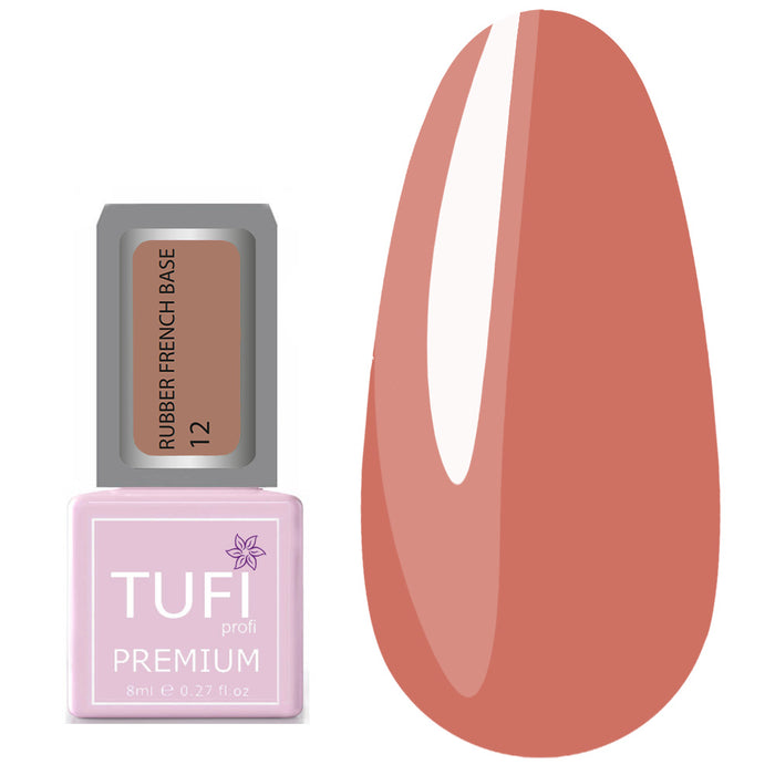 RUBBER FRENCH BASE TUFI profi PREMIUM 012 süßer Mokka,  8 ml (0123399)