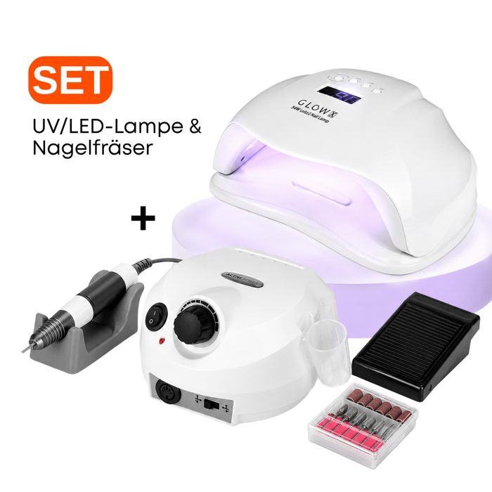 Starter-Set: UV/LED-Lampe & Nagelfräser