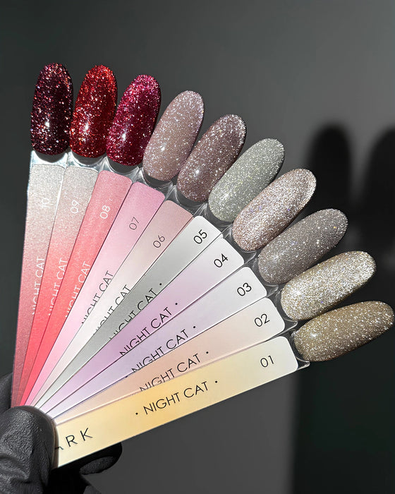 DARK Gel Polish Night Cat 10, 6 ml - Ivaka Store